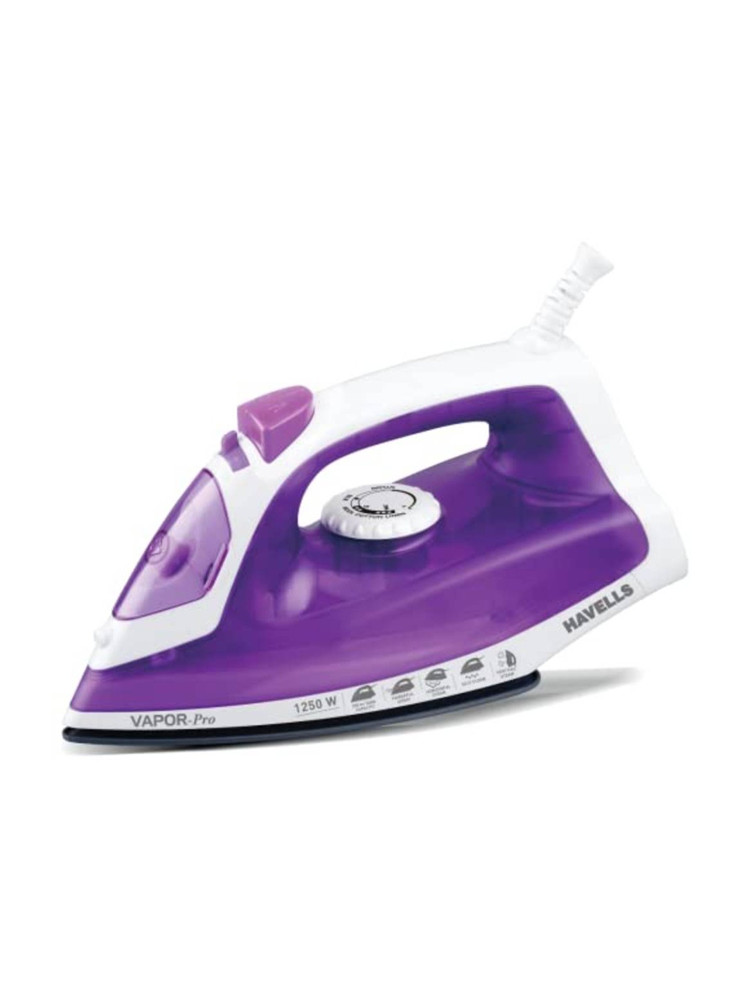 

Havells Purple and White Steam Iron 1250 W Irons