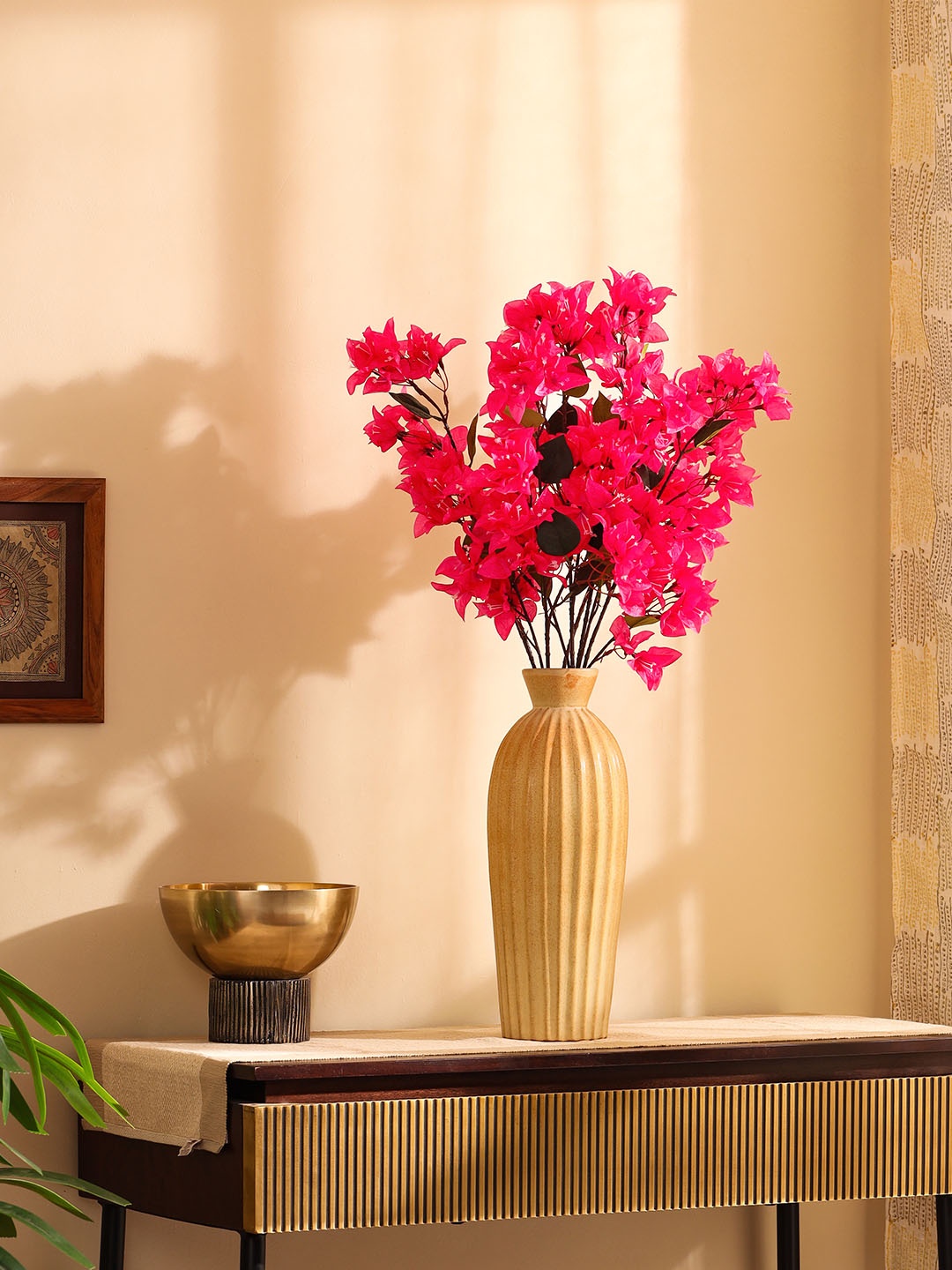 

Elemntl Pink 3 Pieces Bougainvillea Artificial Flower