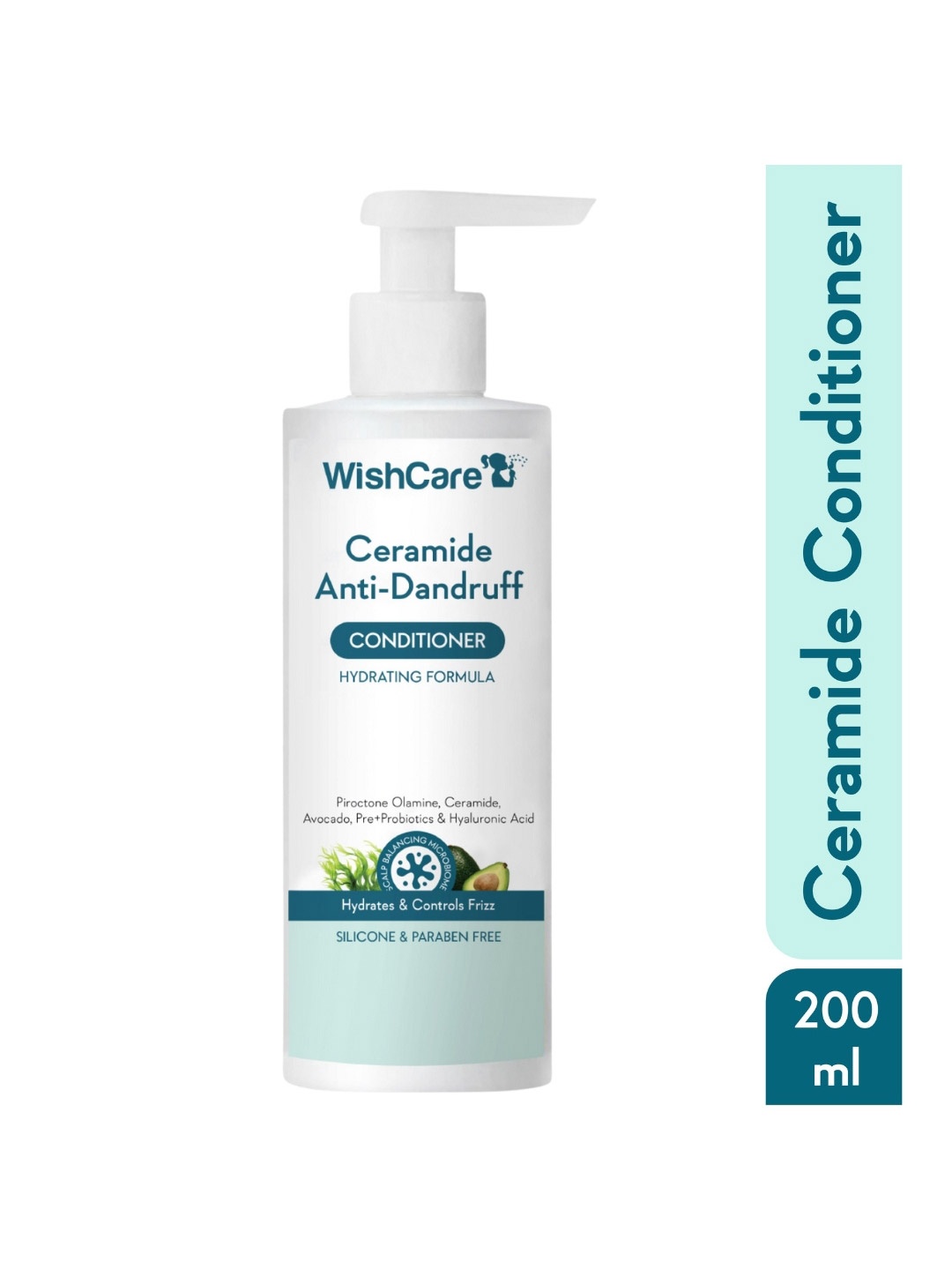 

WishCare Ceramide Anti-Dandruff Conditioner- 200 ml, White