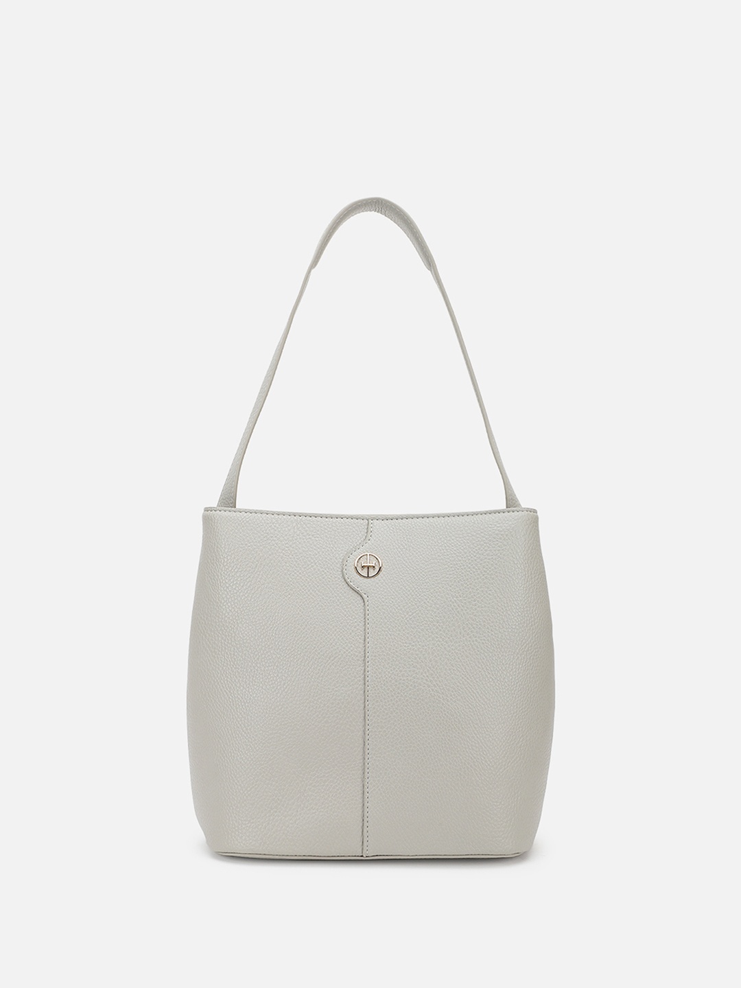 

IRTH Textured Structured Handheld Bag, Grey