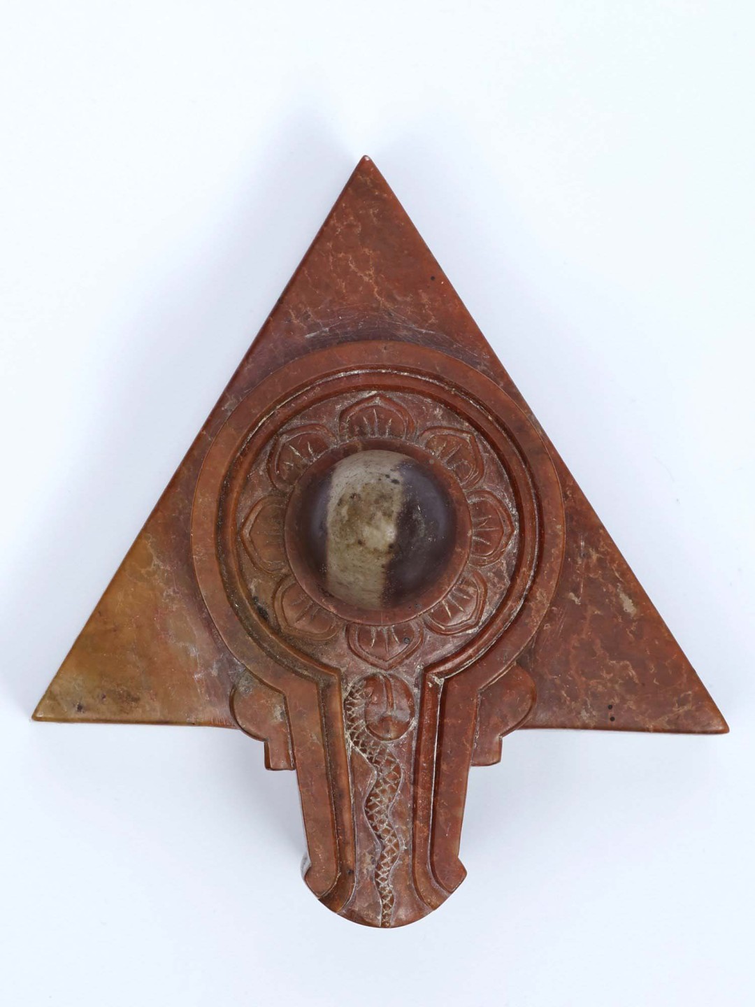 

Exotic India Narmadeshwara Shiva Lingam Showpiece, Brown