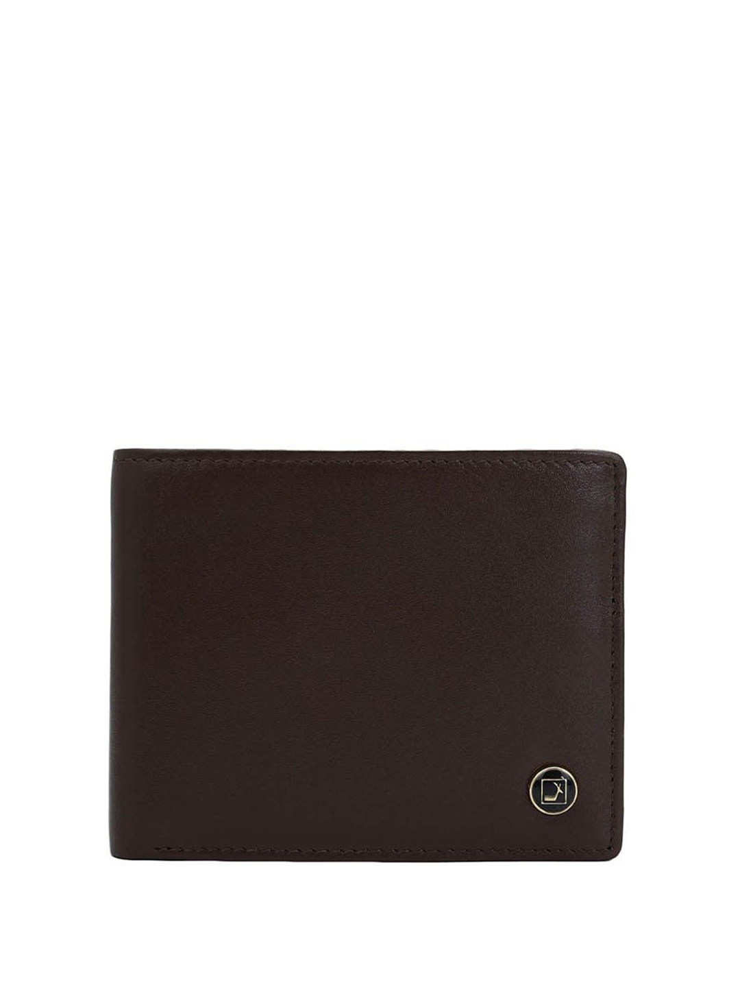 

Da Milano Men Leather Two Fold Wallet, Brown