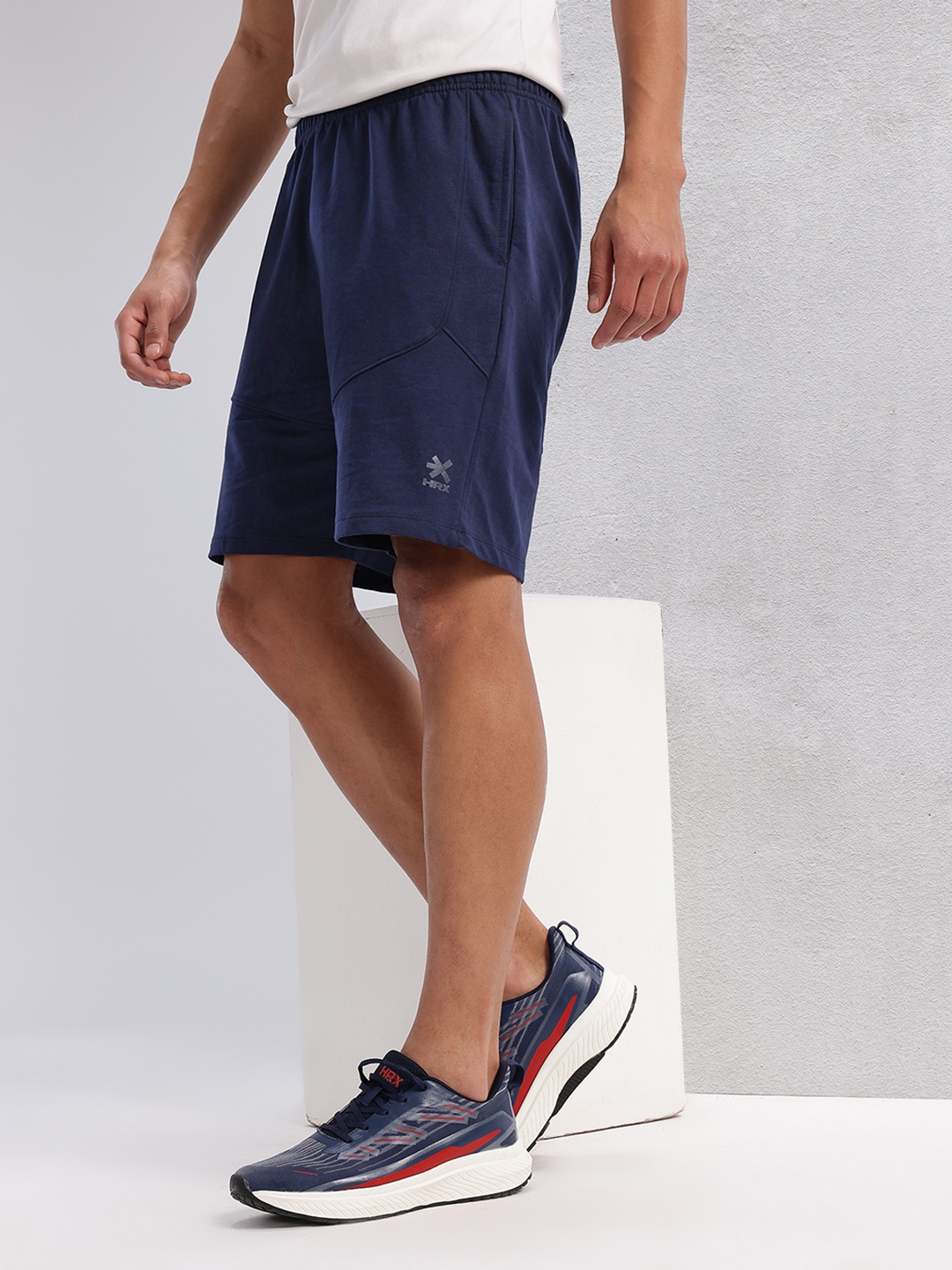 

HRX by Hrithik Roshan Men Lifestyle Shorts, Navy blue