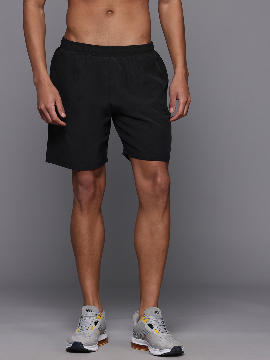 

HRX by Hrithik Roshan Men Reflective Running Shorts, Olive