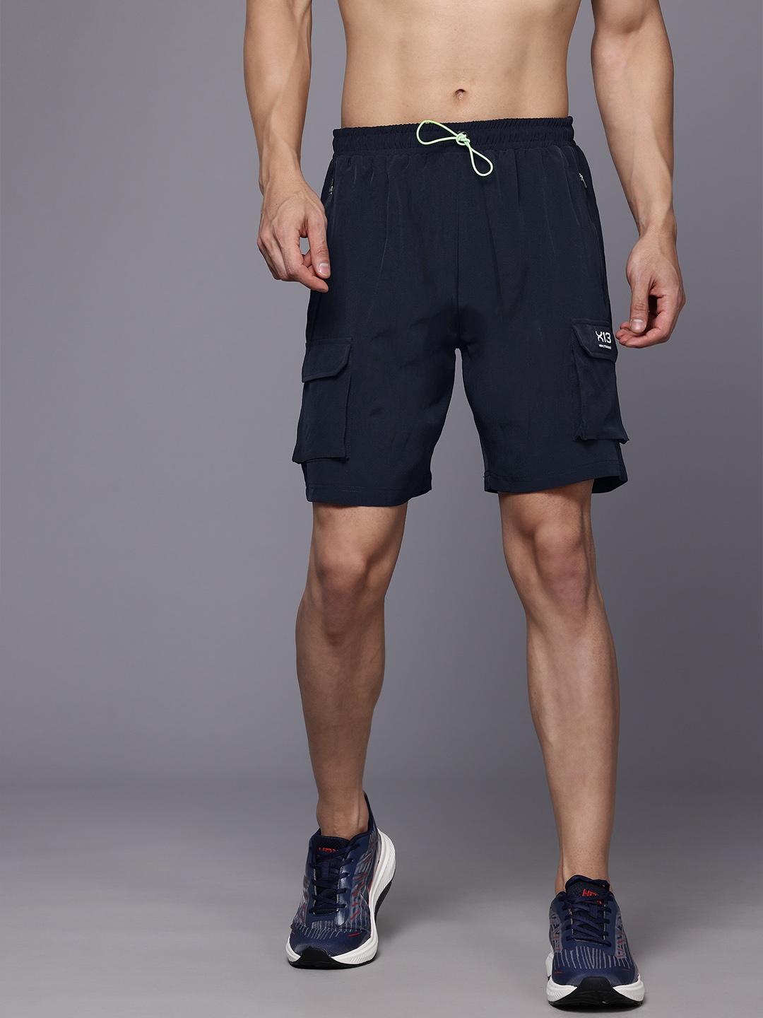 

HRX by Hrithik Roshan Men Training Shorts, Navy blue