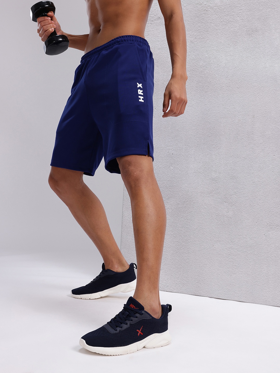 

HRX by Hrithik Roshan Men Training Sports Shorts, Blue