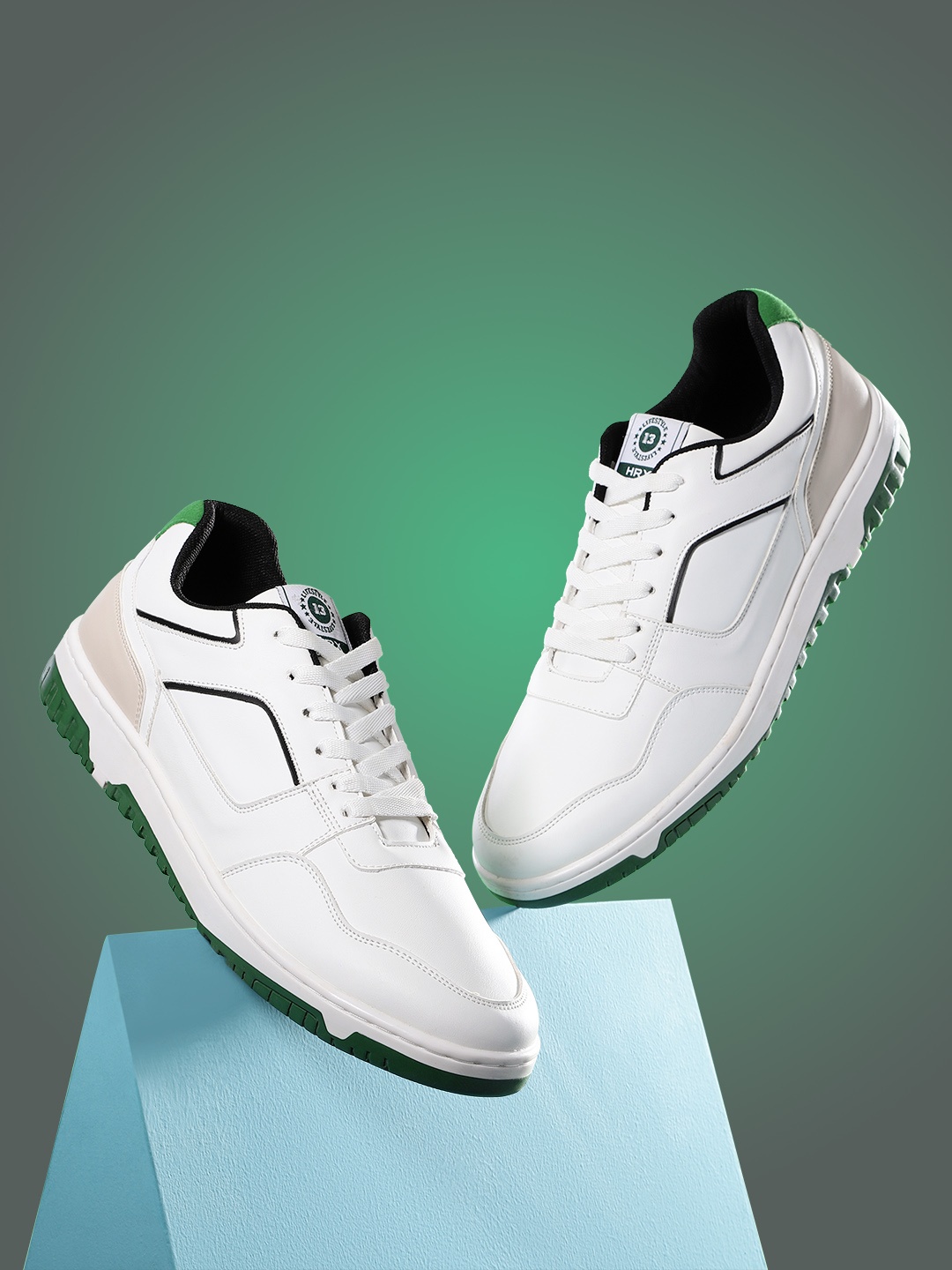 

HRX by Hrithik Roshan Men Club Culture Sneakers, White