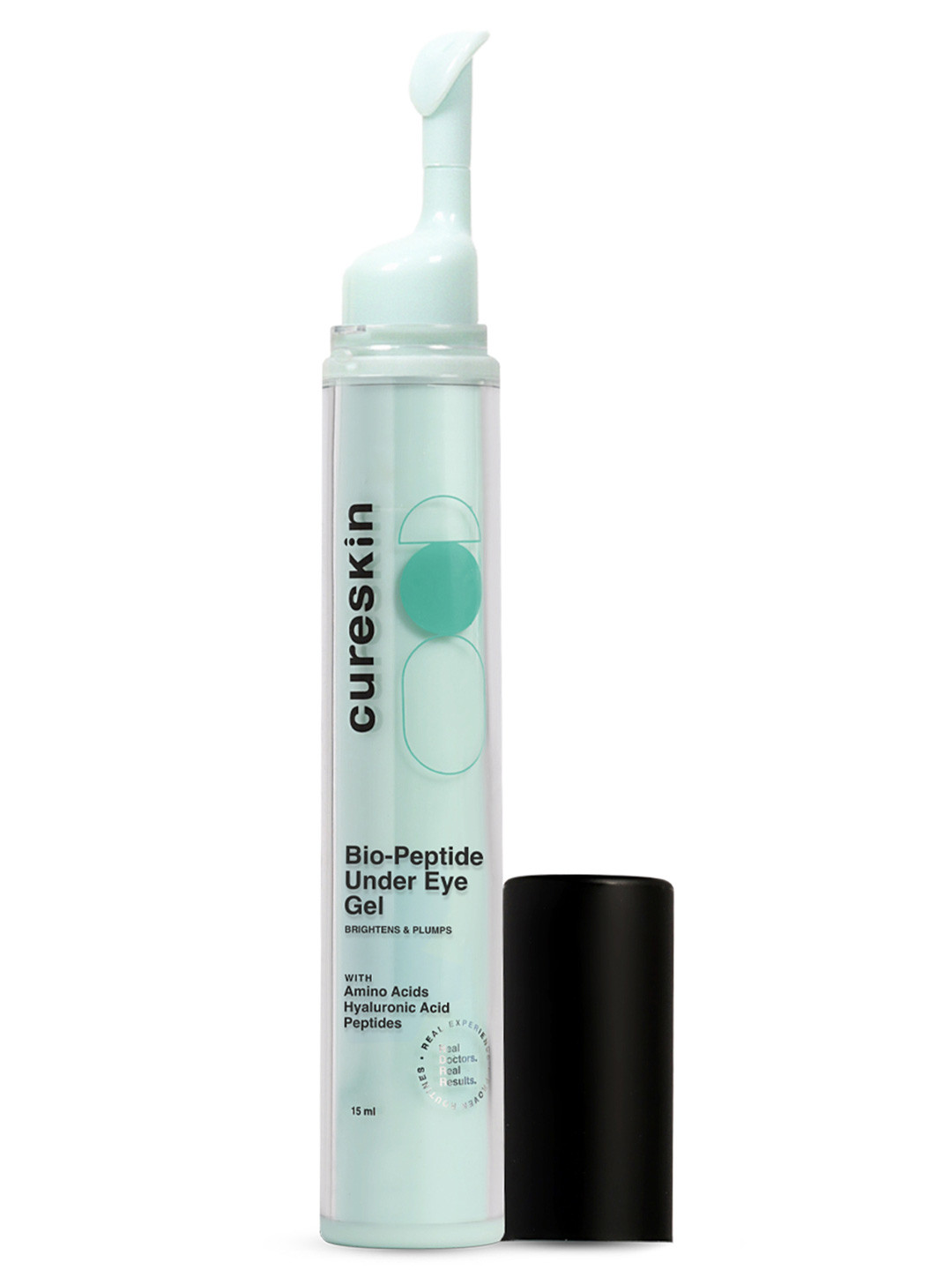 

Cureskin Bio-Peptide Under Eye Gel With Amino Acids Hyaluronic Acid Peptides - 15 ml, White
