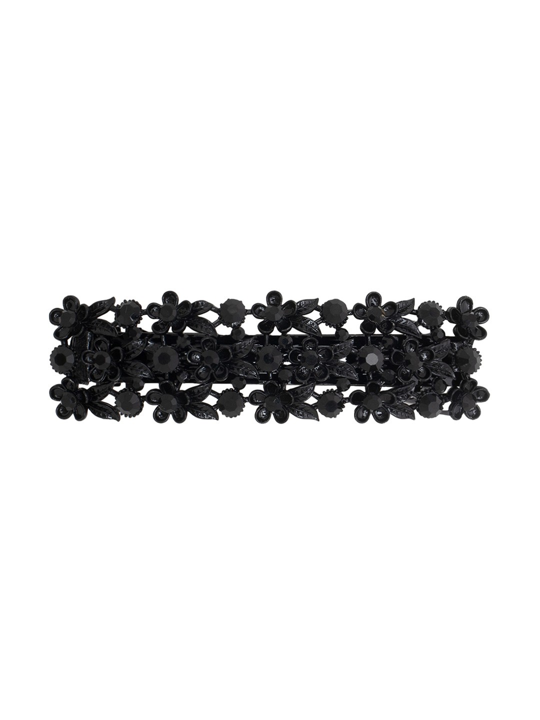 

Radhu & Kabby Women French Barrette Clip, Black