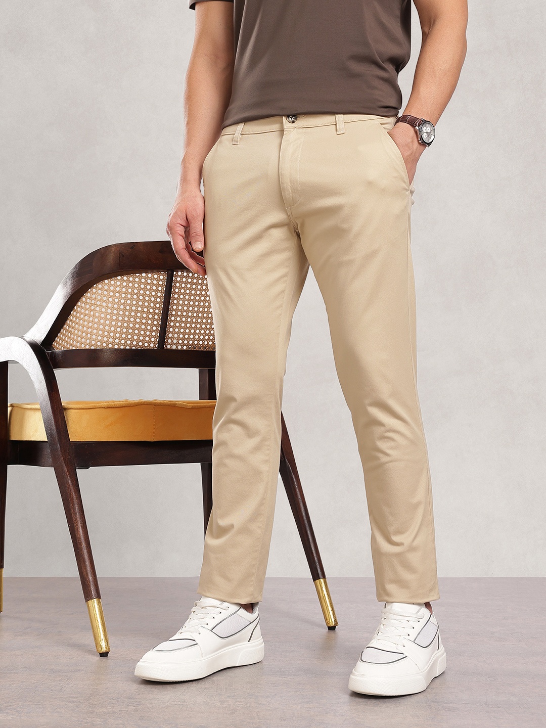 

Nautica Men Chinos Trousers, Khaki