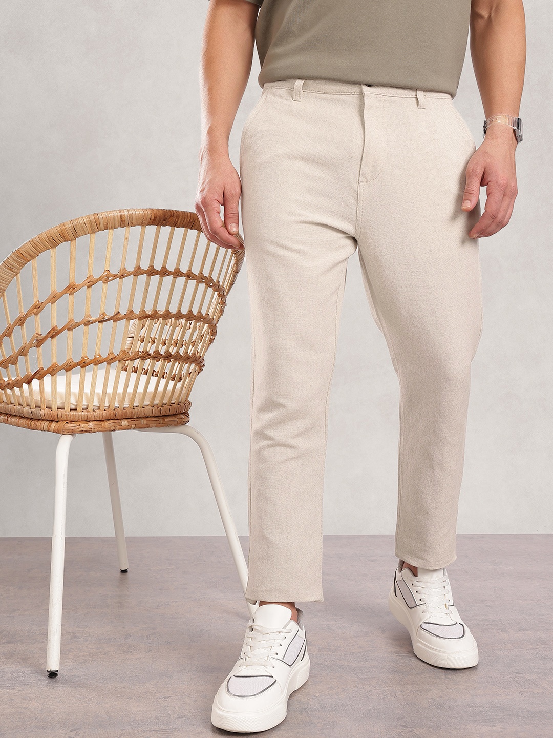 

Nautica Men Chinos Trousers, Grey