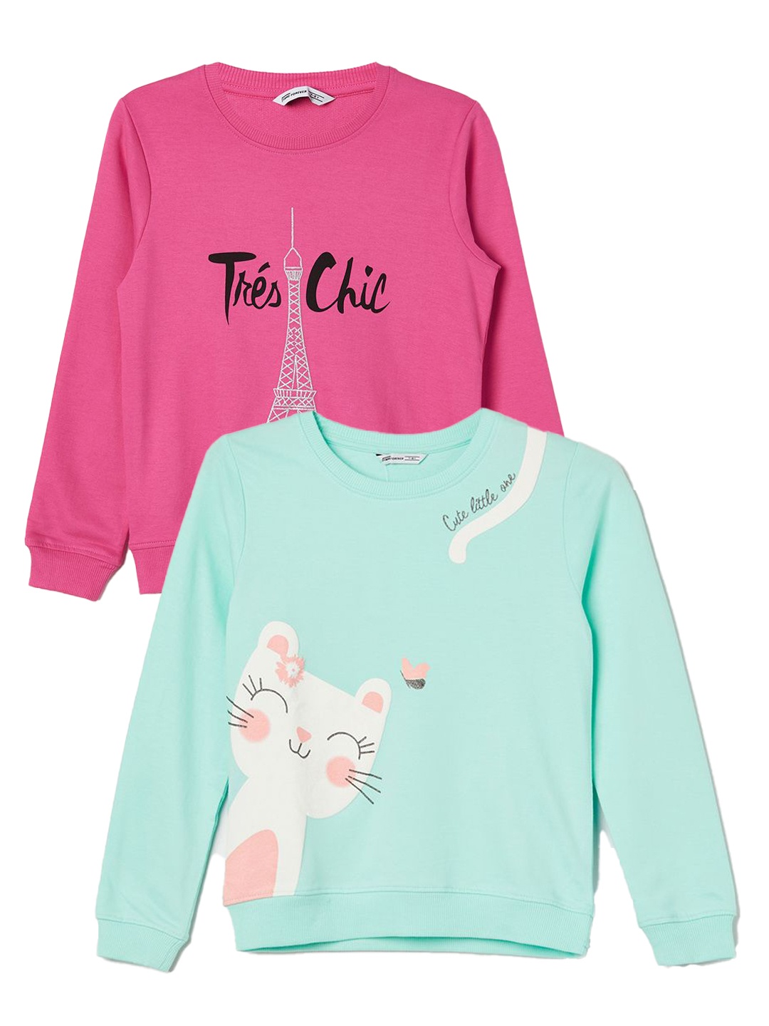 

Fame Forever by Lifestyle Girls Pack of 2 Sweatshirt, Blue