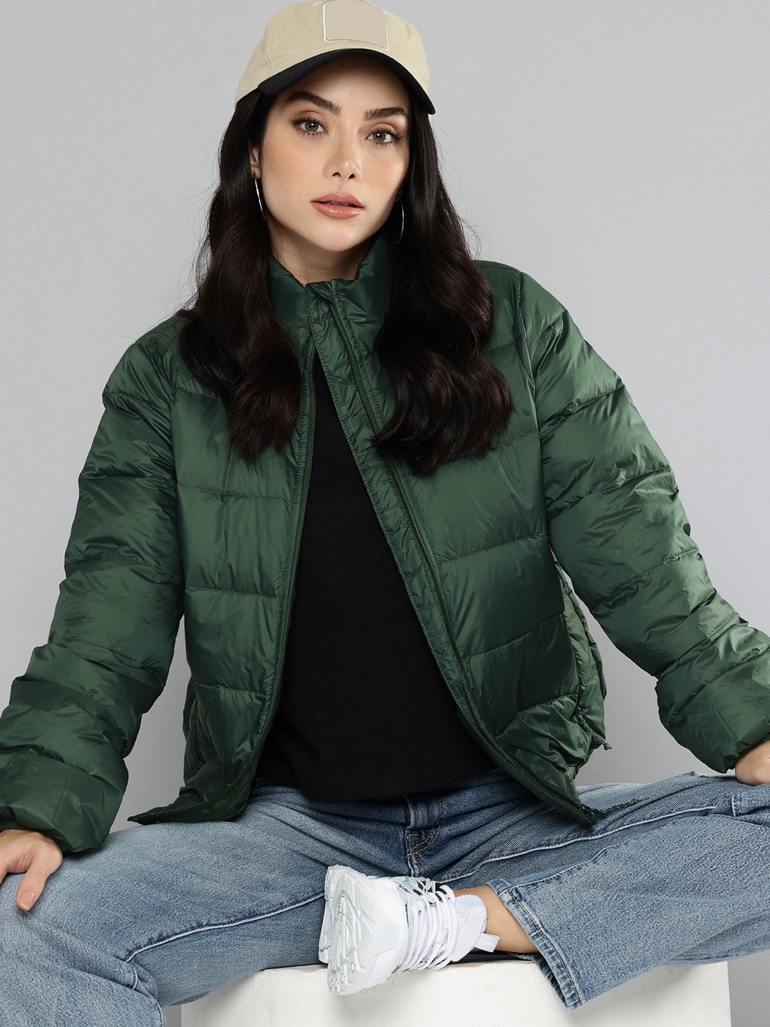 

Levis Water Repellent Puffer Jacket, Green