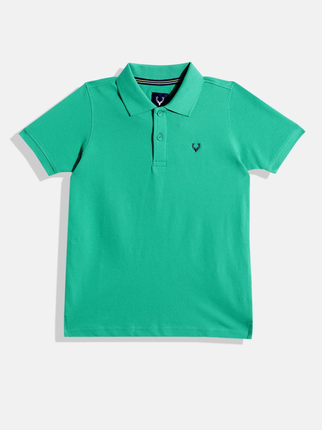 

Allen Solly Junior Boys Polo Collar Regular Fit T-Shirt, Green