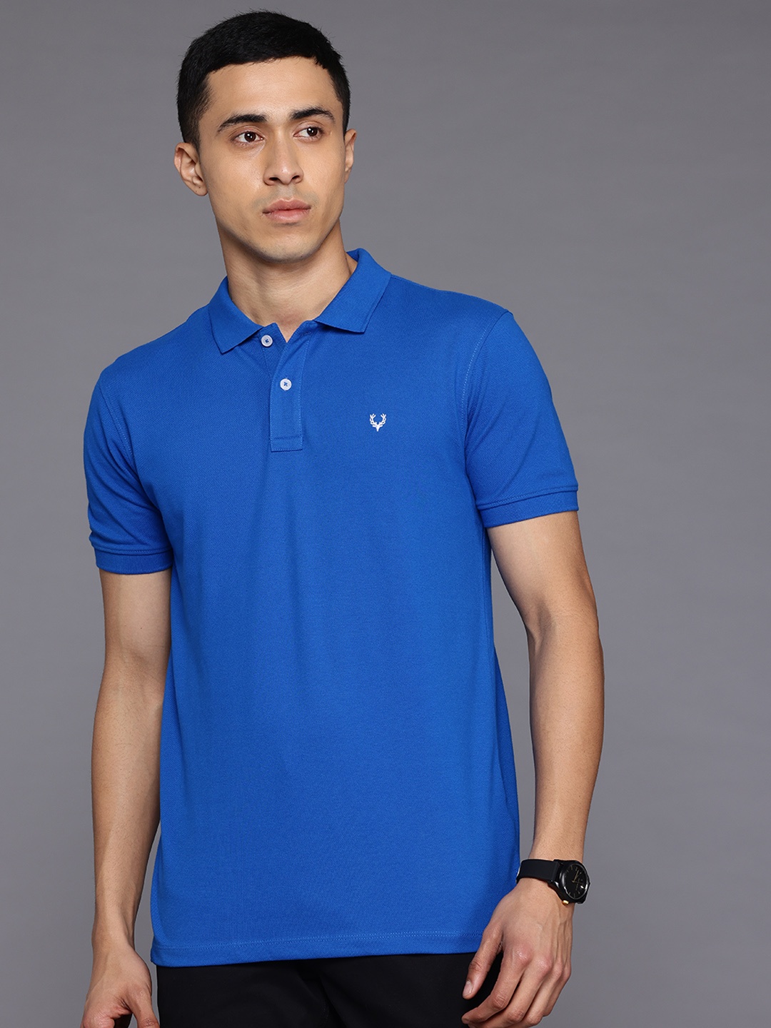 

Allen Solly Polo Collar T-shirt, Blue