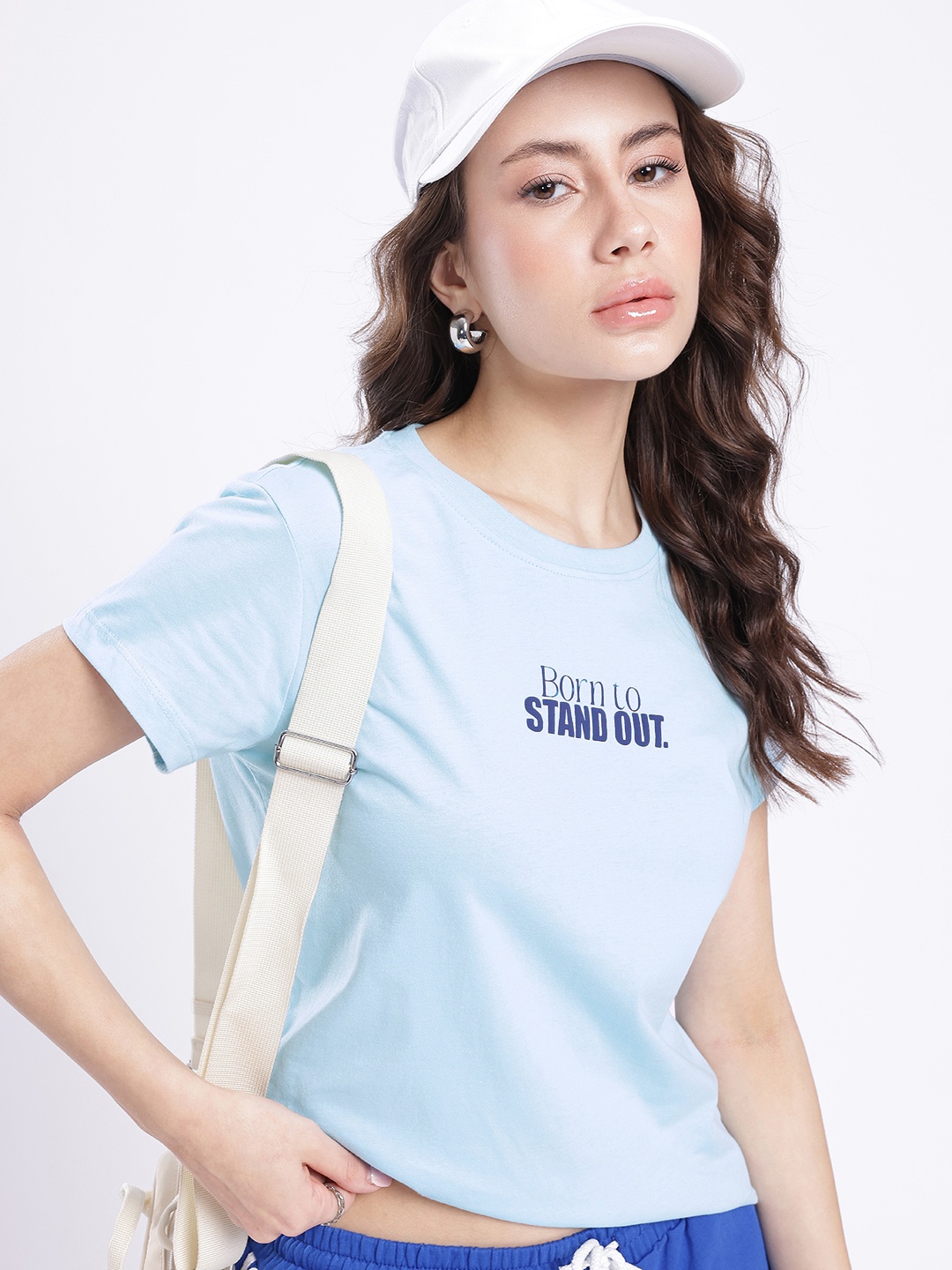 

glitchez Urban Dope Printed T-shirt, Blue