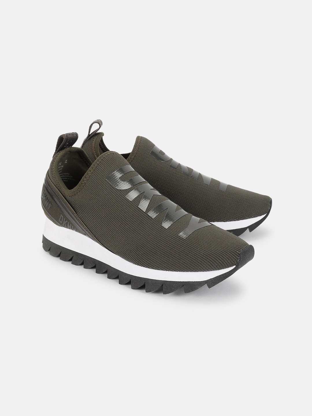 

DKNY Women Printed Sneakers, Green