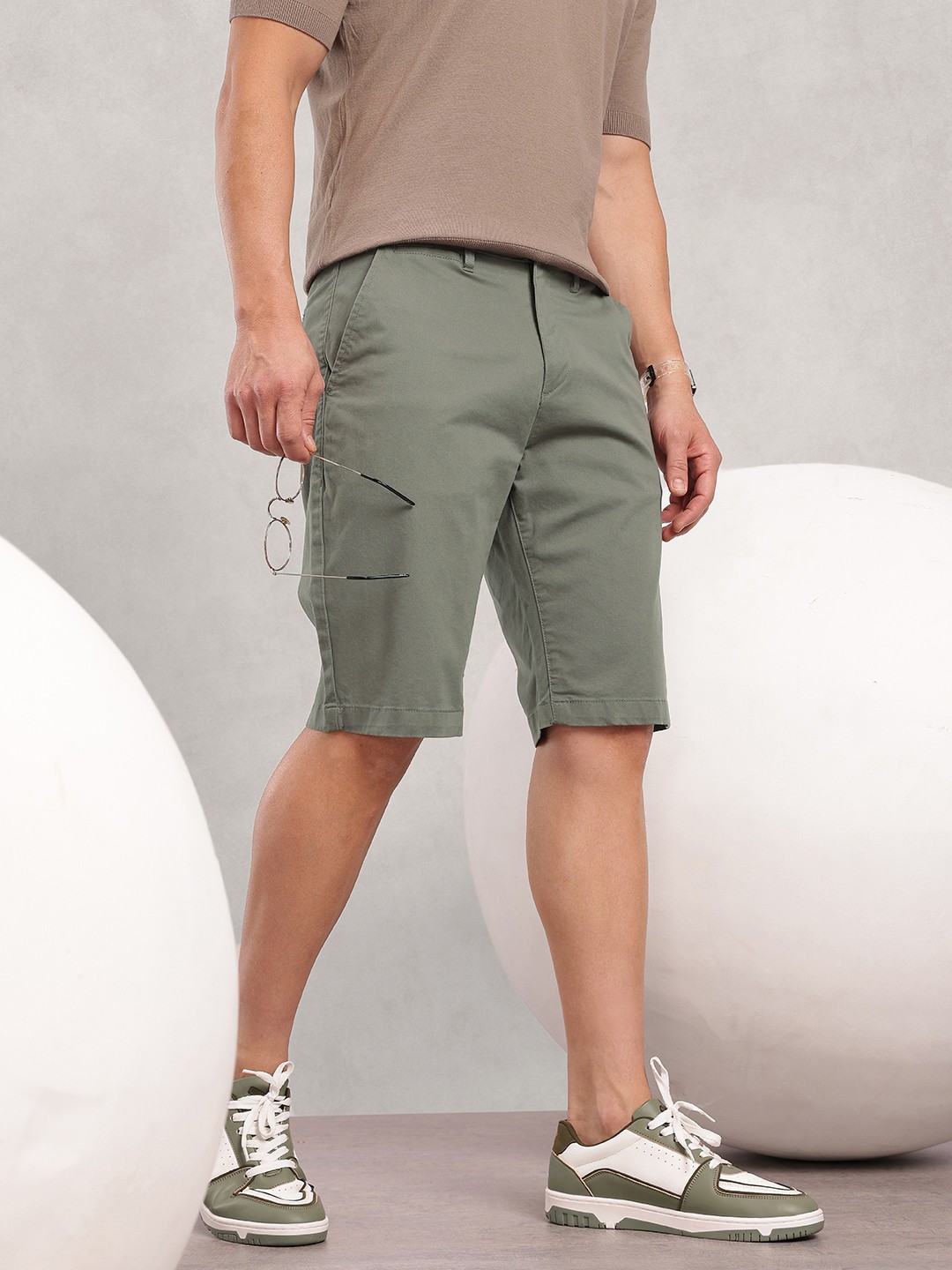

Nautica Men Chino Shorts, Green
