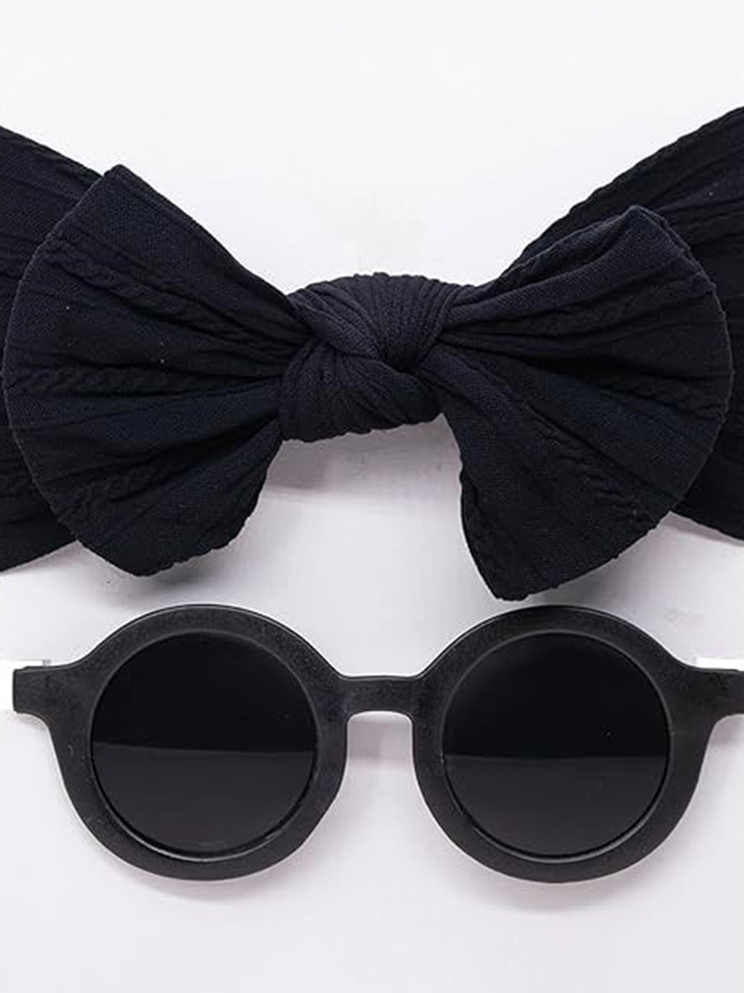 

SYGA Kids Round Sunglasses with UV Protected Lens, Black