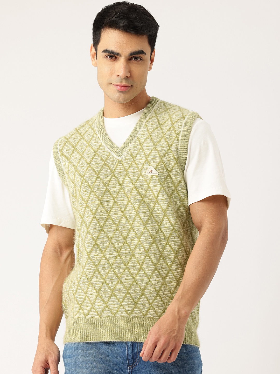 

Monte Carlo Woollen Sweater Vest, Green