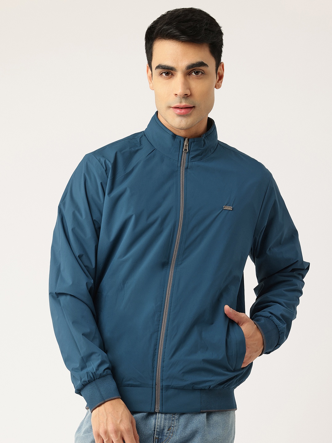 

Monte Carlo Reversible Bomber Jacket, Teal