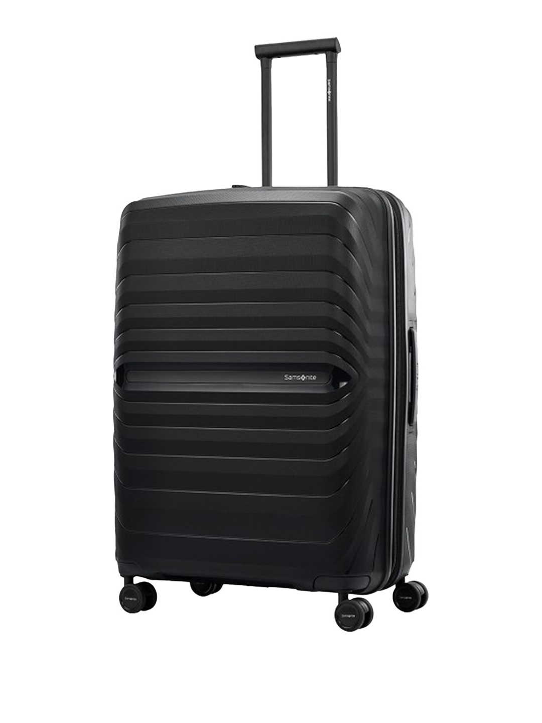 

Samsonite Octolite Textured Expandable 75 Cms Large Check-In Trolley Bag, Black