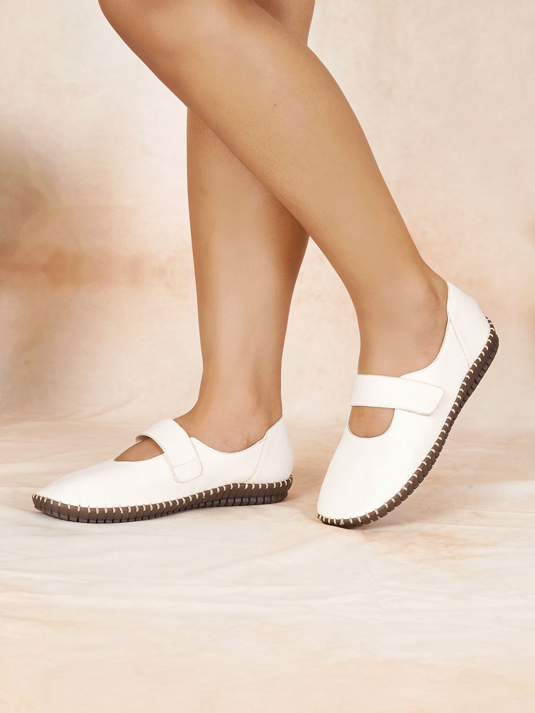 

Sherrif Shoes Women Ballerinas Flats, White