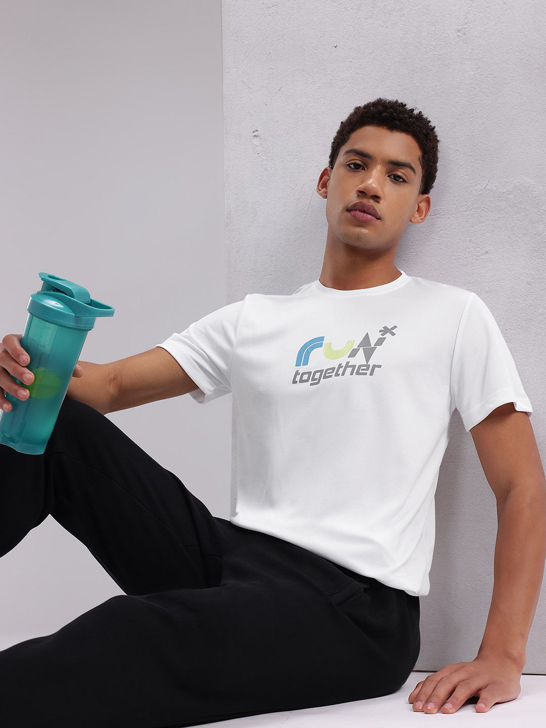 

HRX by Hrithik Roshan Couple Collection Rapid-Dry Running T-shirt, White