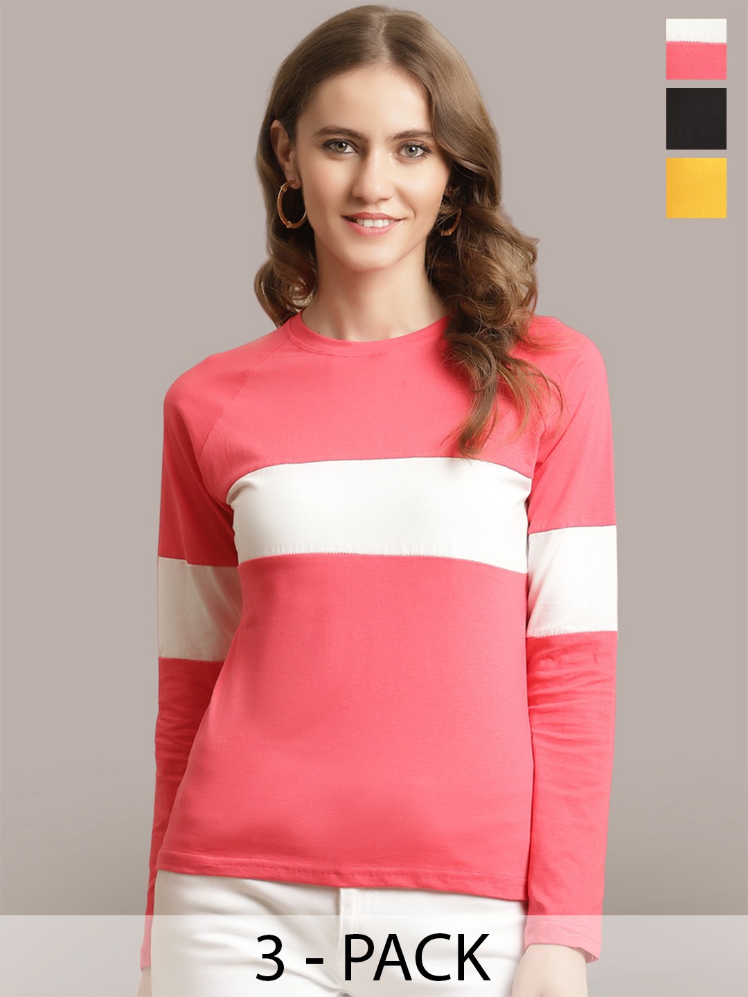 

Metronaut Women 3 Applique T-shirt, Multi