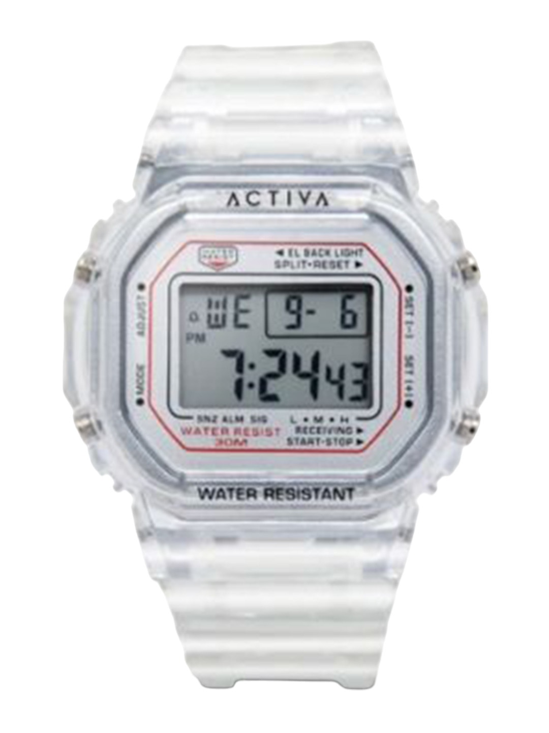 

Invicta Unisex Dial & Straps Digital Watch ACW424-005, Transparent