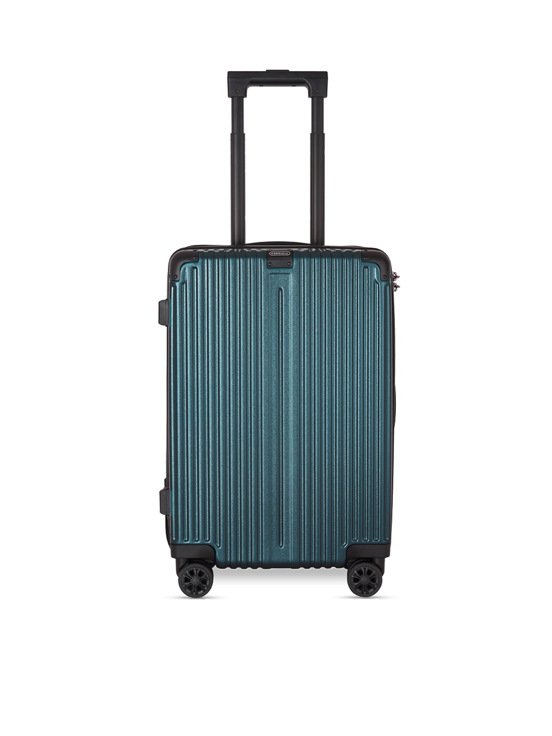 

CARRIALL Unisex Hard-Sided Small Trolley Suitcase, Green