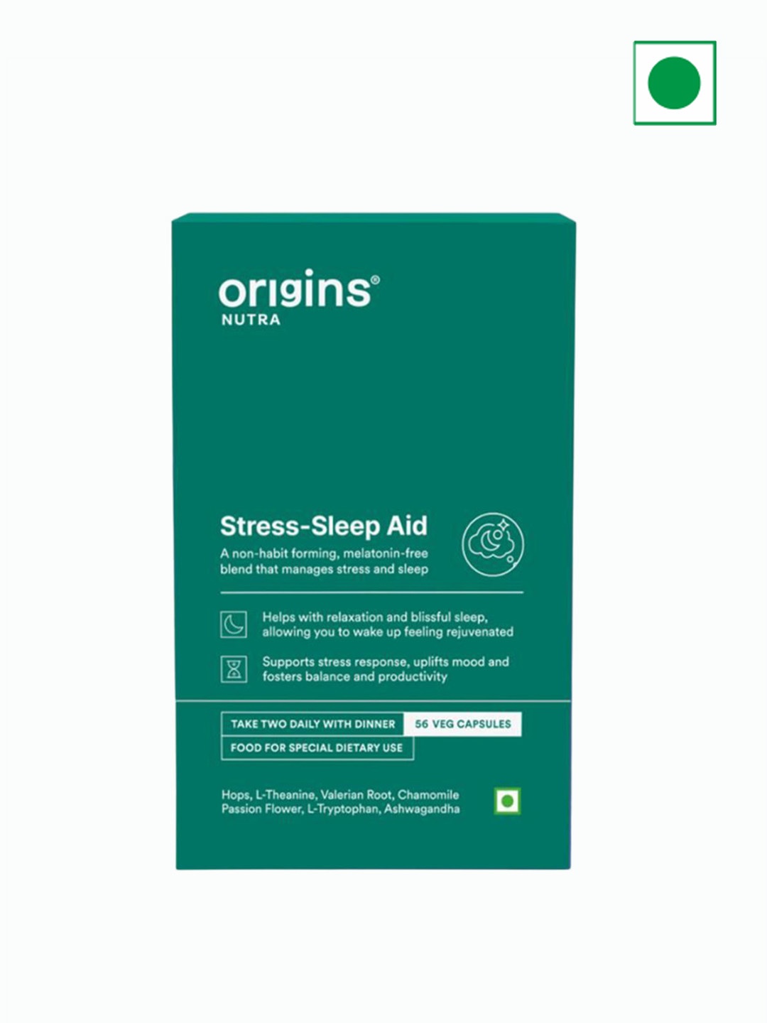 

Origins Nutra Stress-Sleep Aid Capsules - 56 N, White