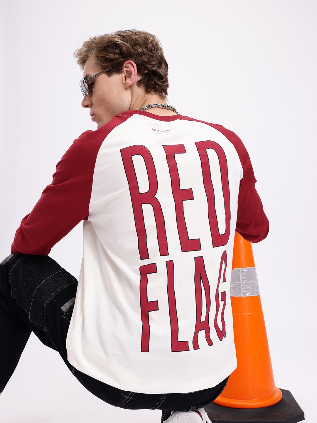 

Kook N Keech Typography Print Oversized Pure Cotton T-shirt, White