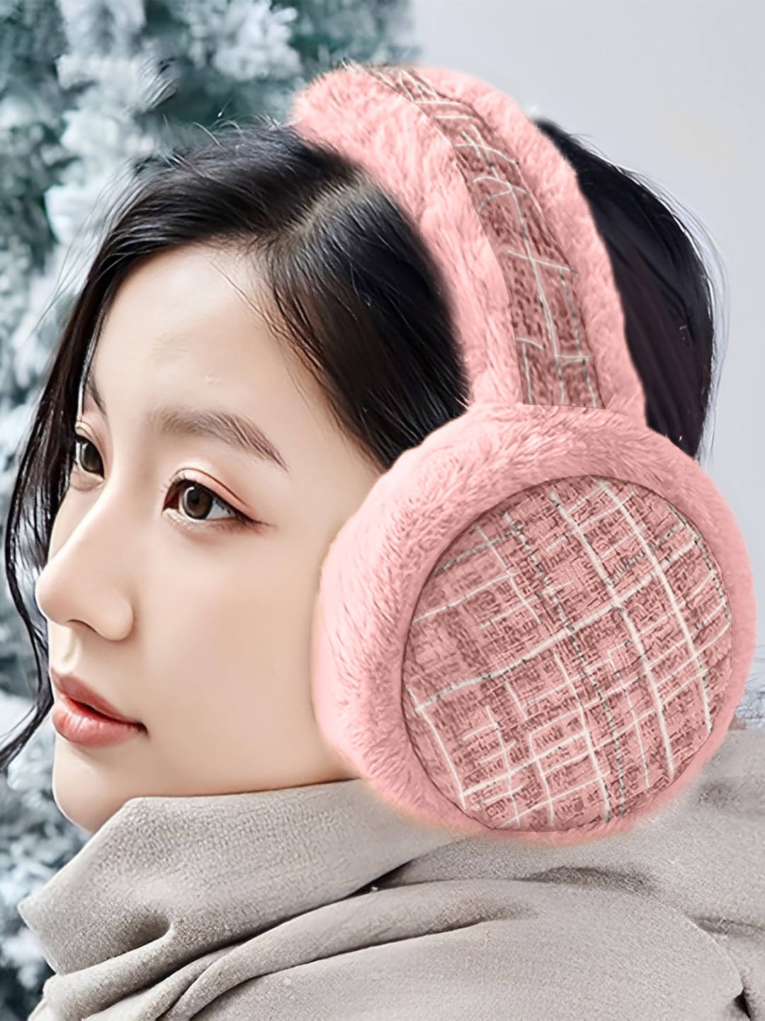 

SYGA Unisex Foldable Ear Muffs, Pink