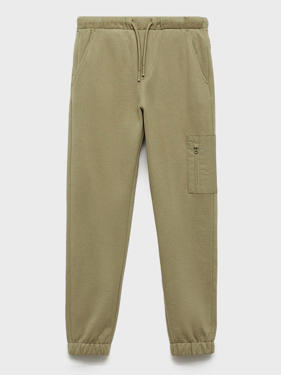 

Mango Kids Boys Pure Cotton Joggers, Khaki