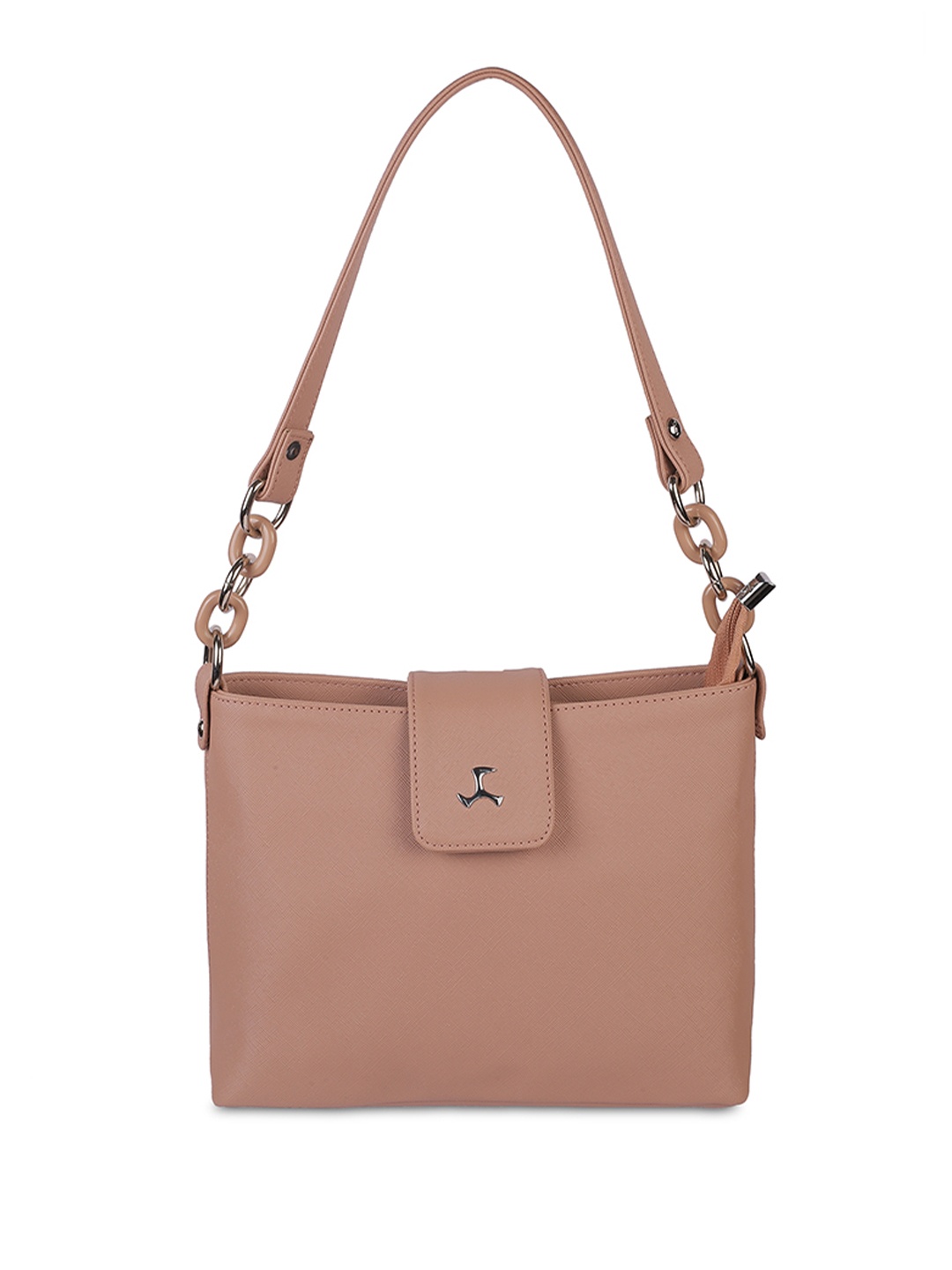 

Mochi Women Solid Structured Shoulder Bag, Pink