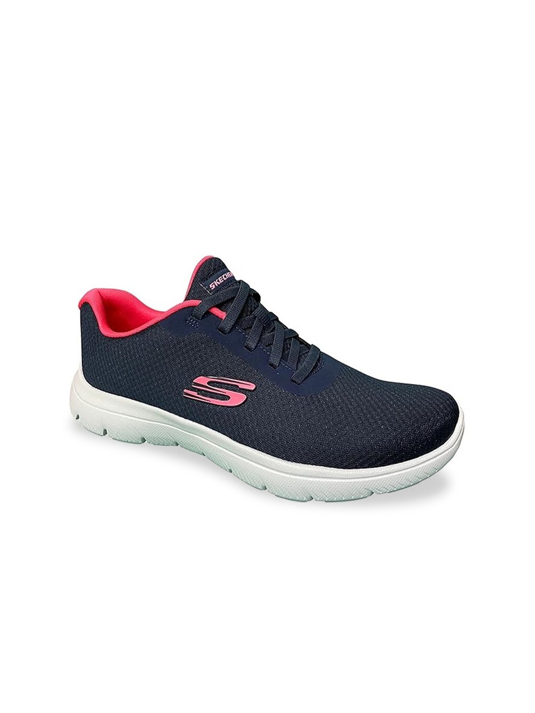 

Skechers Women Lace-Ups Walking Sports Shoes, Navy blue