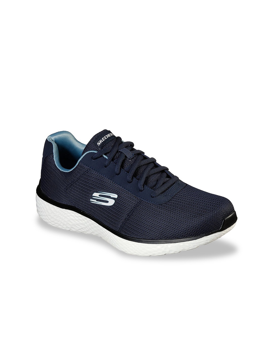 

Skechers Men Lace-Ups Walking Sports Shoes, Navy blue
