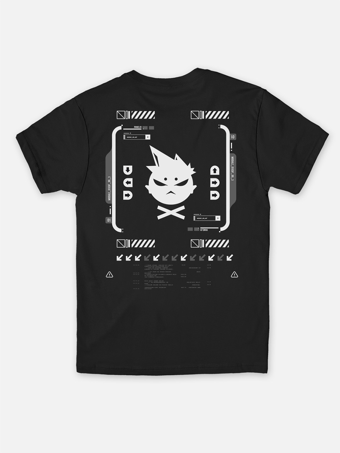 

THREADCURRY Boys Graphic Printed Round Neck Cotton T-shirt, Black