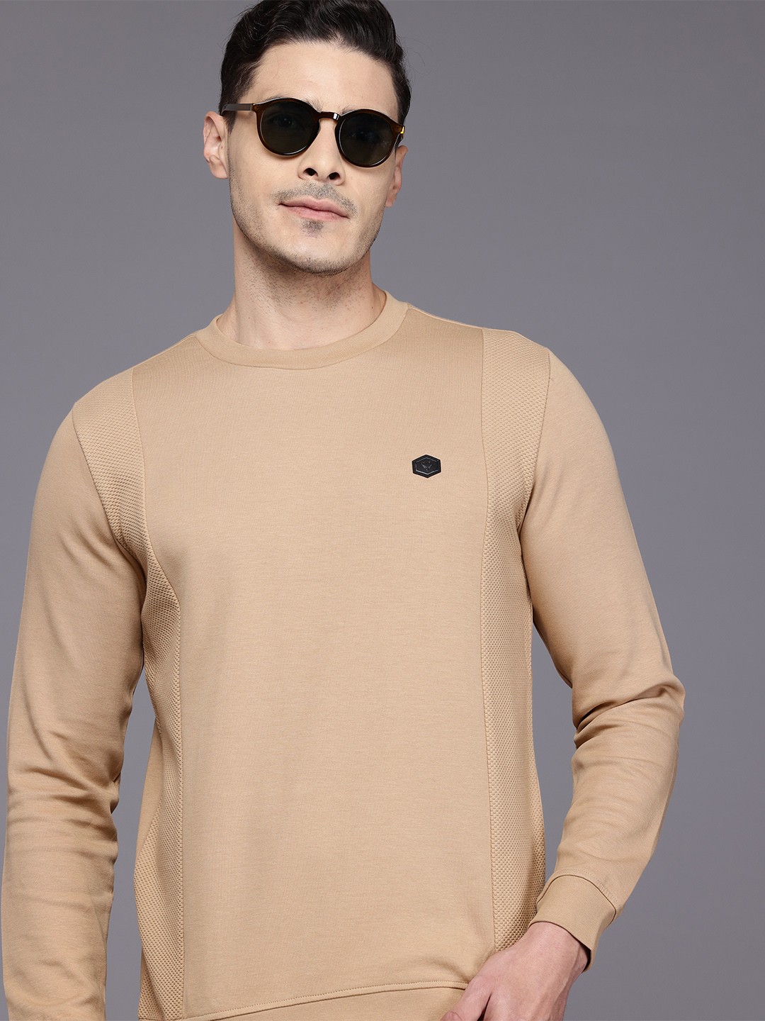 

Allen Solly Men Sweatshirt, Beige