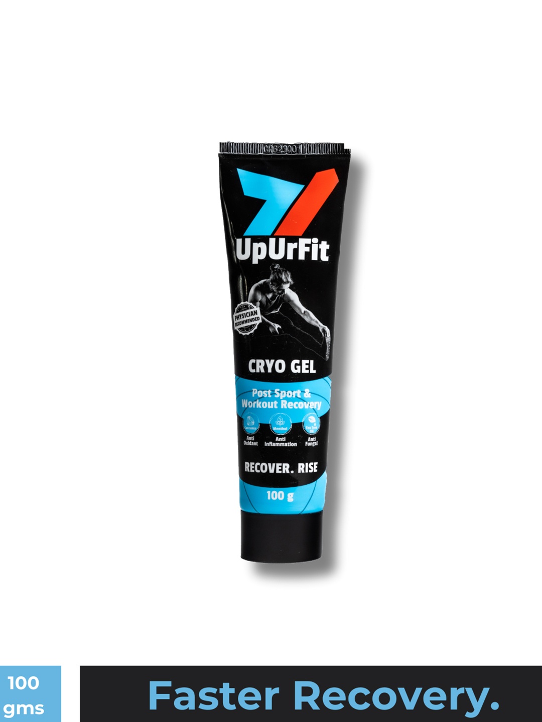 

UpUrFit Post Workout Recovery Cryo Gel - 100 g, Black