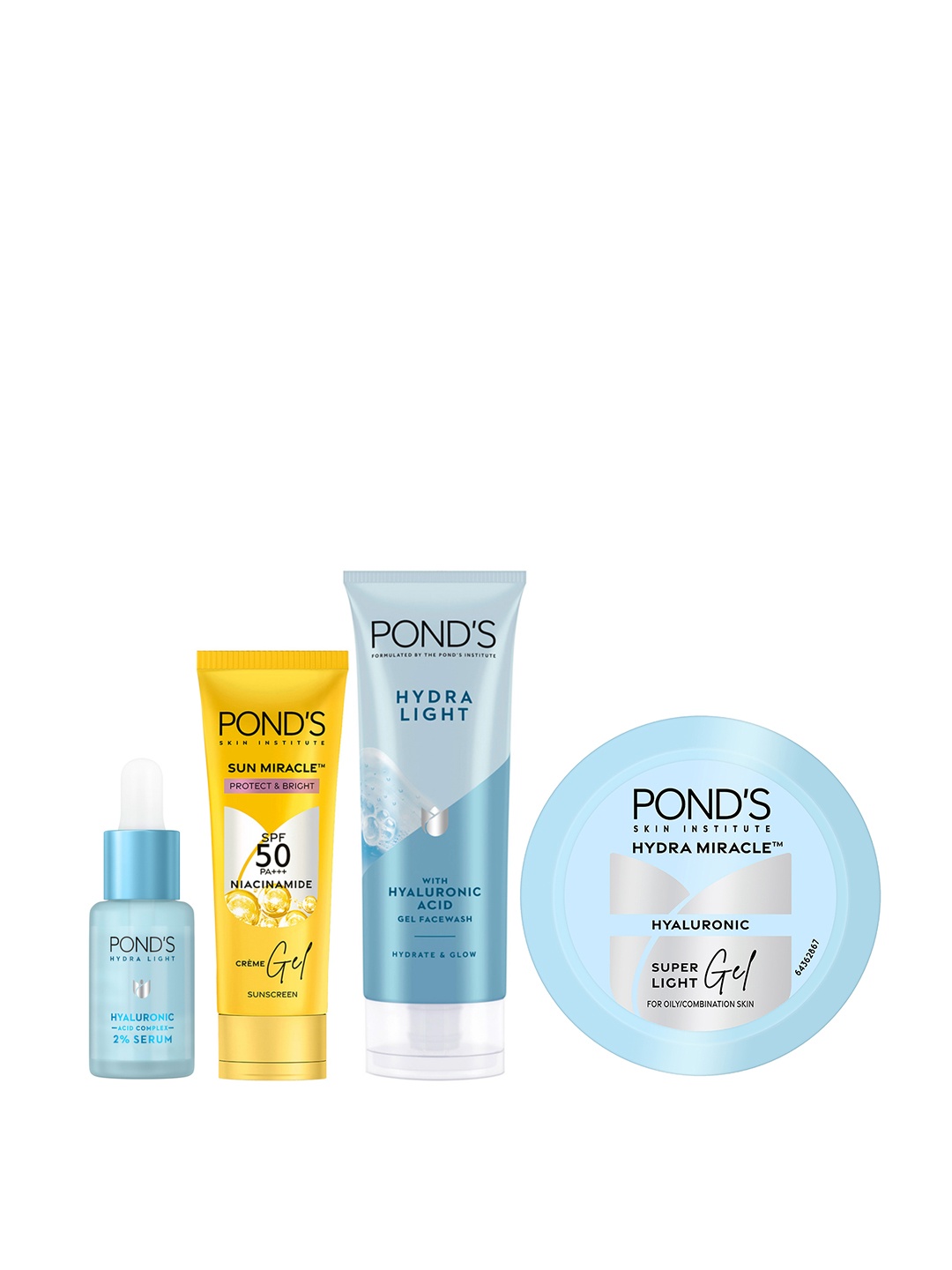 

Ponds Hyaluronic Acid Skin Care Combo For Ultimate Hydration, Blue