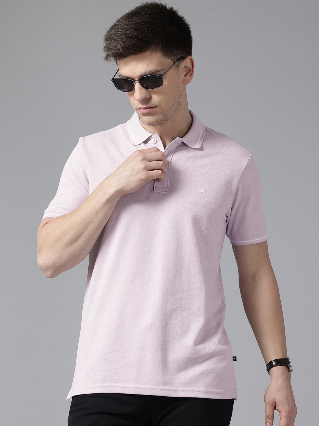 

Blackberrys Polo Collar Slim Fit T-shirt, Lavender