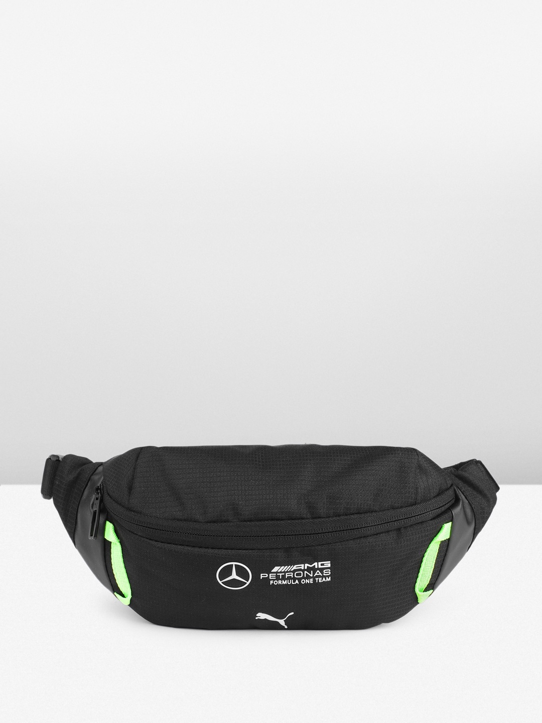 

Mercedes-AMG Petronas F1 Unisex Motorsport Waist Bag, Black