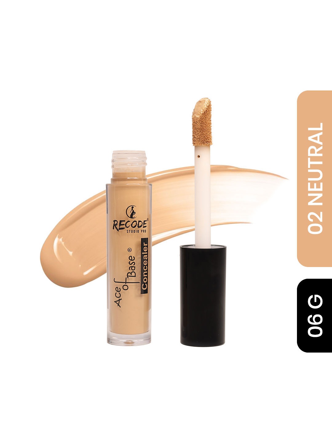 

Recode Ace Of Base Studio Pro Lightweight Concealer 6g - Neutral 02, Cream