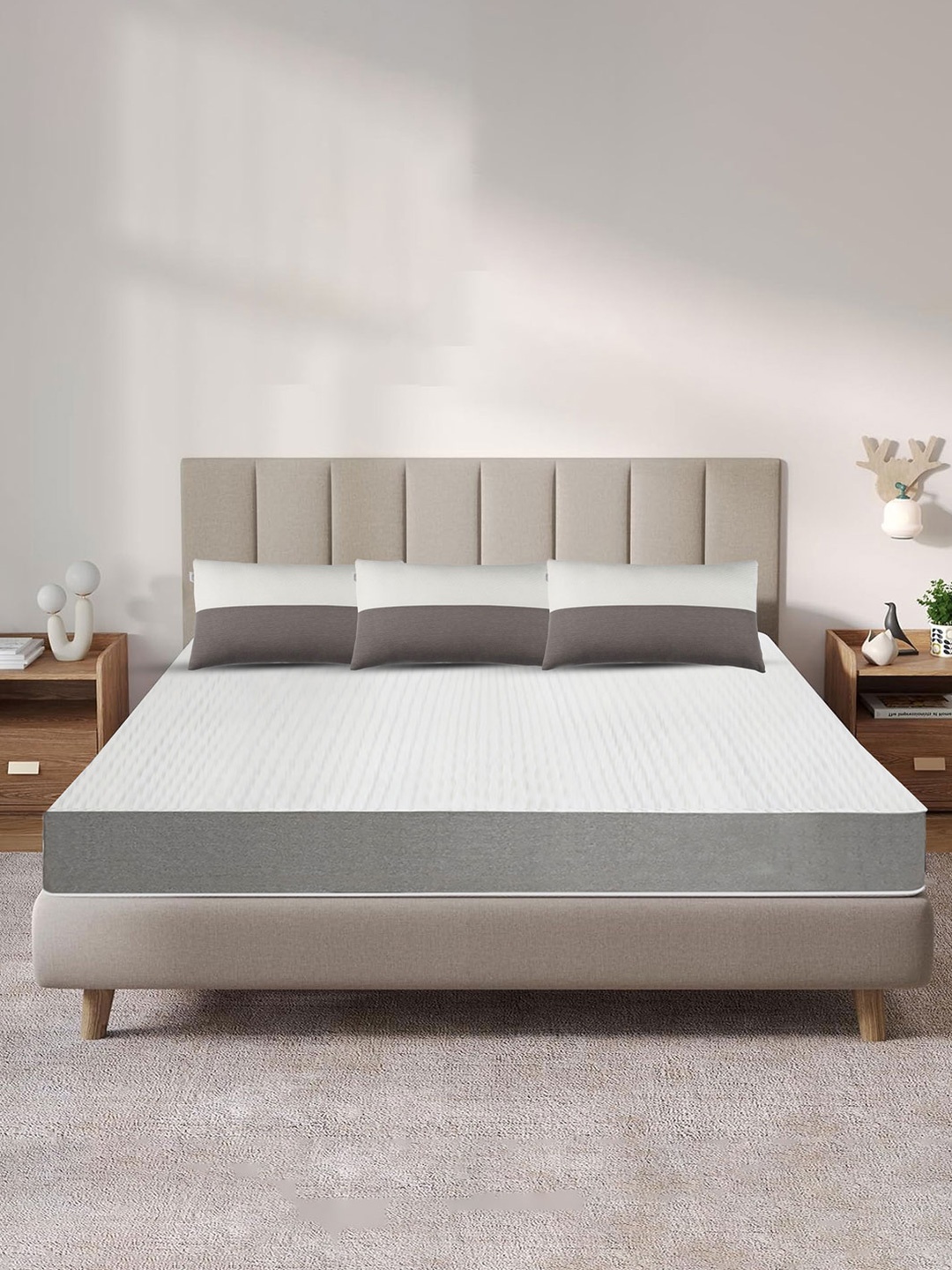 

GADDA CO White Cotton Queen Bed Mattress