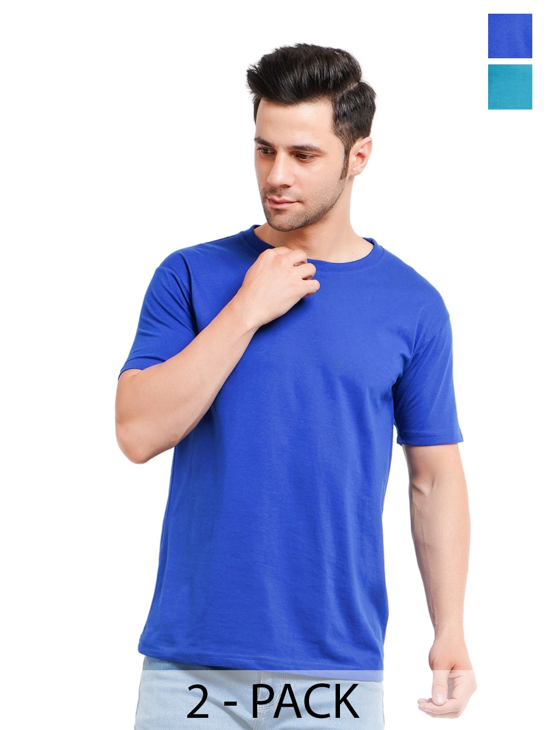 

XO Celebrating Love Men 2 Pockets T-shirt, Blue