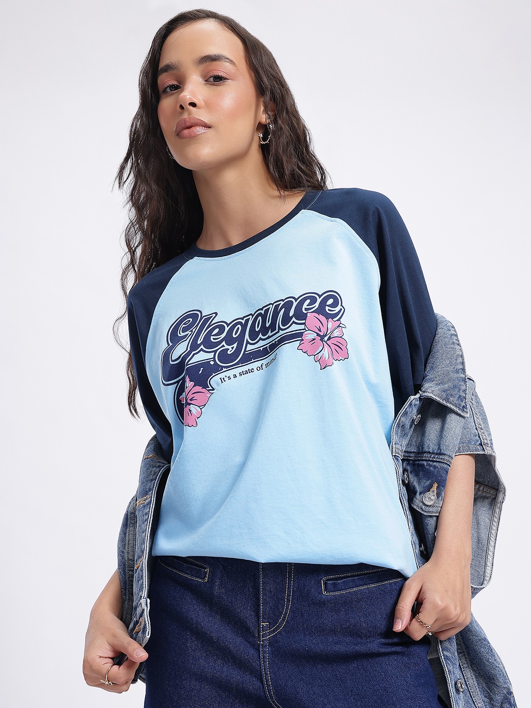 

glitchez Playground Princess Tonal Breeze T-Shirt, Blue