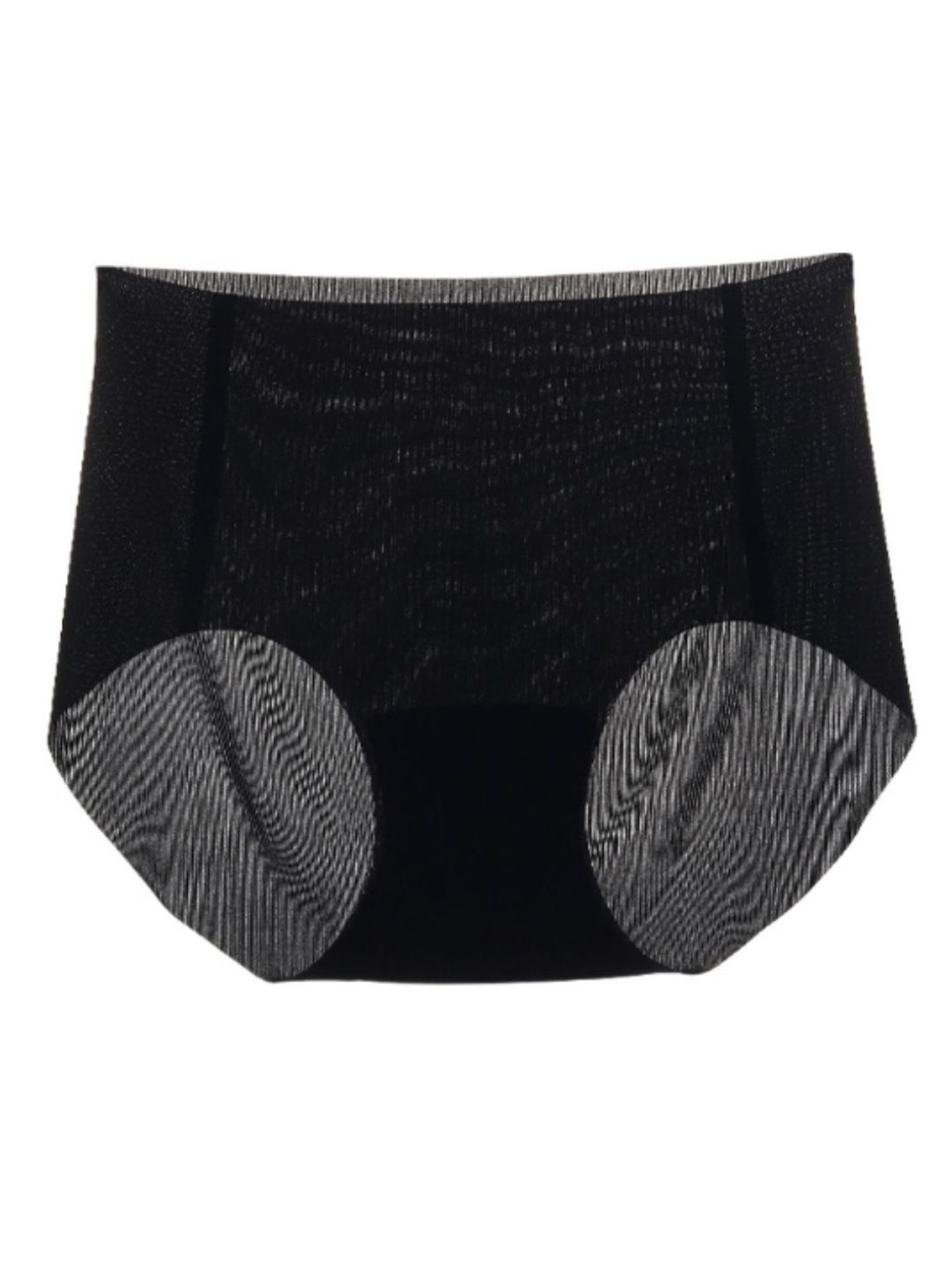

WomanLikeU Women Mid-Rise Seamless Basic Briefs WLUESS0013, Black