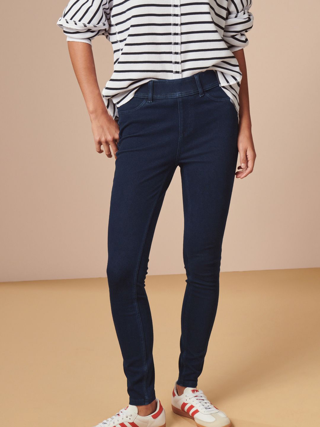 

NEXT Women Skinny Fit Denim Jeggings, Blue